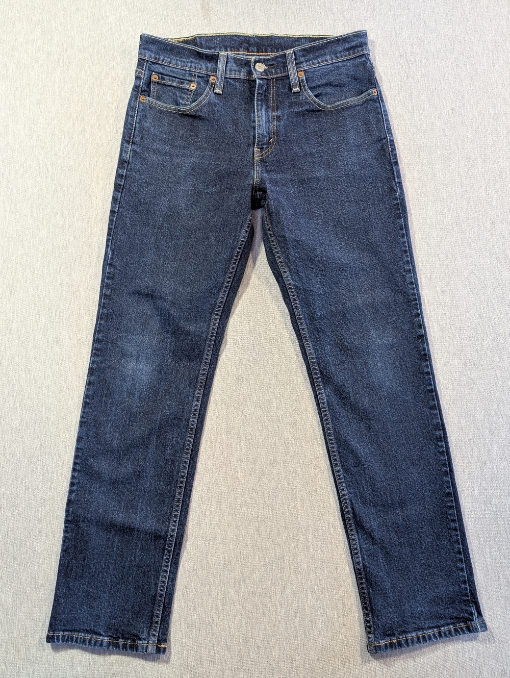 Levi's 514 Straight Fit Jeans Men's 30 X 30 Dark Wash Blue